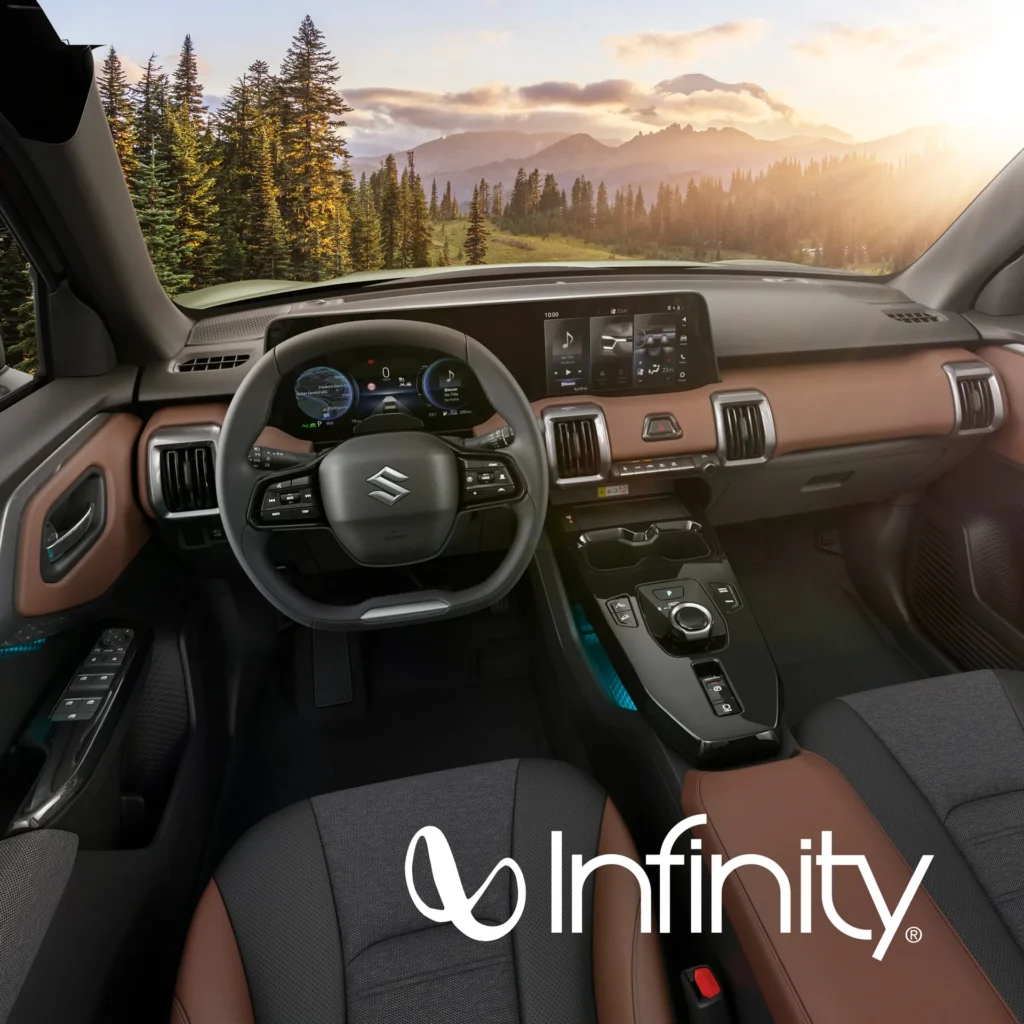 Suzuki e Vitara - Infinity zvučni sustav